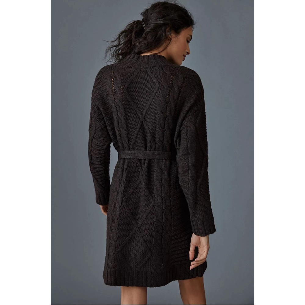 Anthropologie Amadi Leah Cable Knit Sweater Dress NWT SZ 1X - Picture 5 of 15